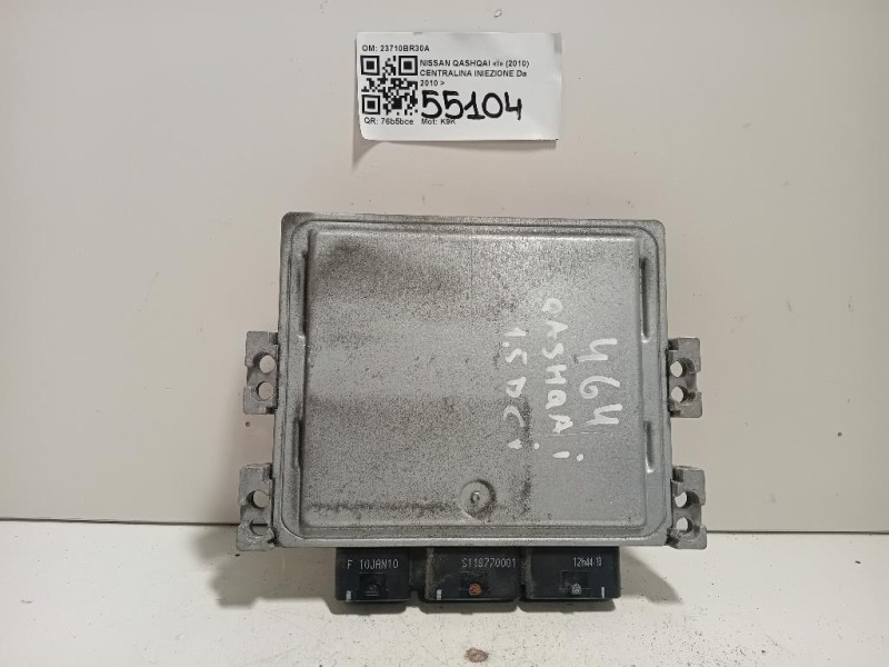 Centralina Iniezione 23710BR30A Nissan Qashqai I 2010
