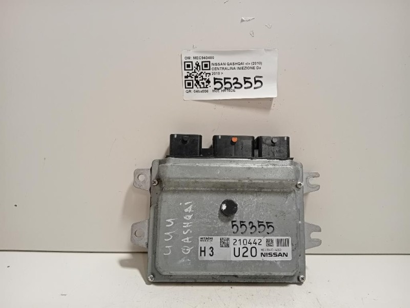 Centralina Iniezione MEC940480 Nissan Qashqai I 2010