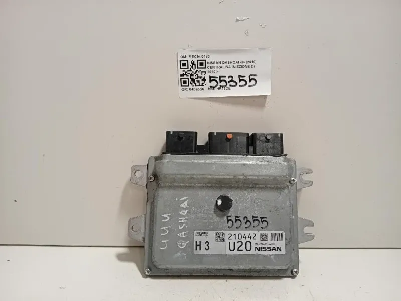 Centralina Iniezione MEC940480 Nissan Qashqai I 2010