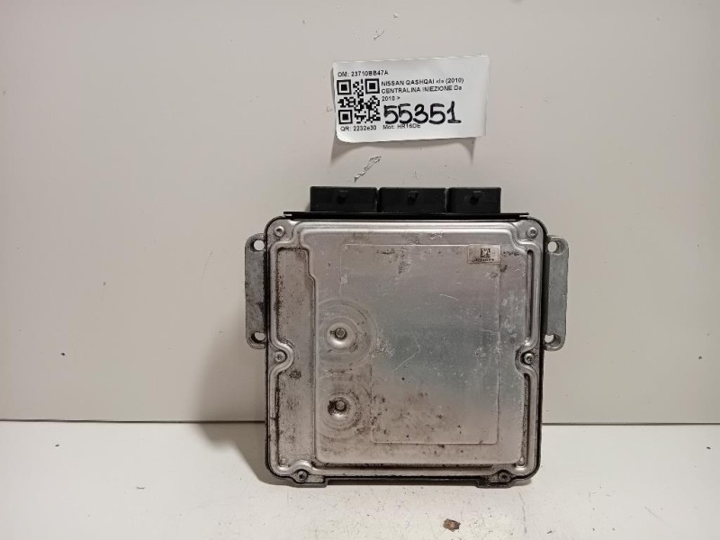 Centralina Iniezione 23710BB47A Nissan Qashqai I 2010
