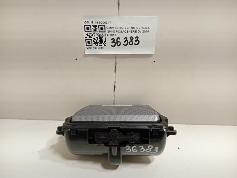 Posacenere 5116 9206347 Bmw Serie 5 F10 Berlina 2010