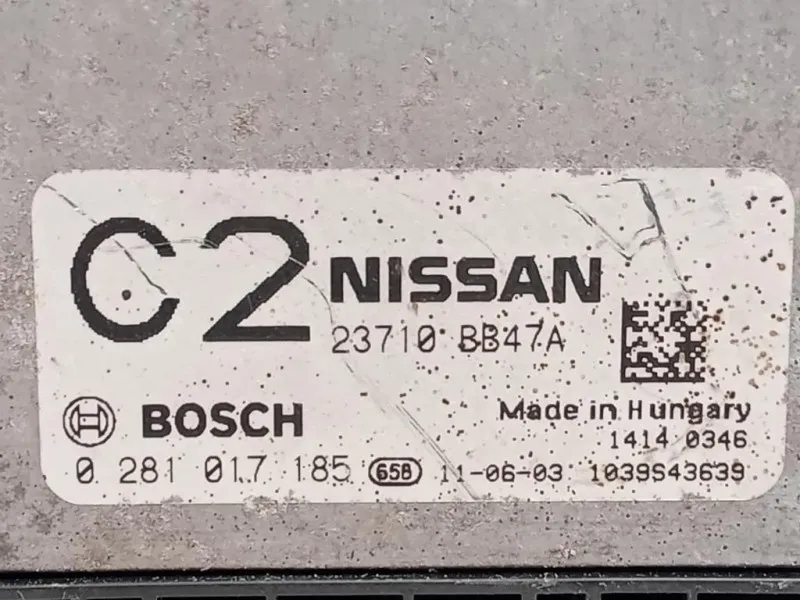 Centralina Iniezione 23710BB47A Nissan Qashqai I 2010