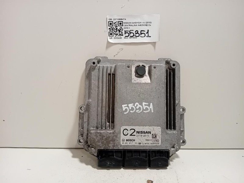 Centralina Iniezione 23710BB47A Nissan Qashqai I 2010