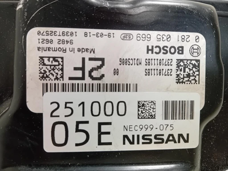 Centralina Iniezione 1039T32570 Nissan Qashqai II 2014