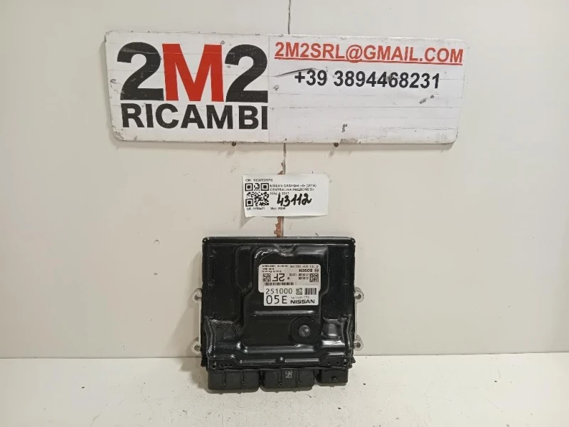 Centralina Iniezione 1039T32570 Nissan Qashqai II 2014