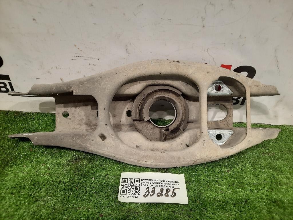 Braccio Oscillante Trasversale POST DX Bmw Serie 1 E87 Berlina 2005