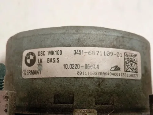 Pompa ABS ANT 6871110 Bmw Serie 1 F20 Berlina 2012