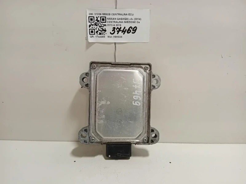 Centralina Iniezione 31036 BB92B CENTRALINA ECU Nissan Qashqai II 2014