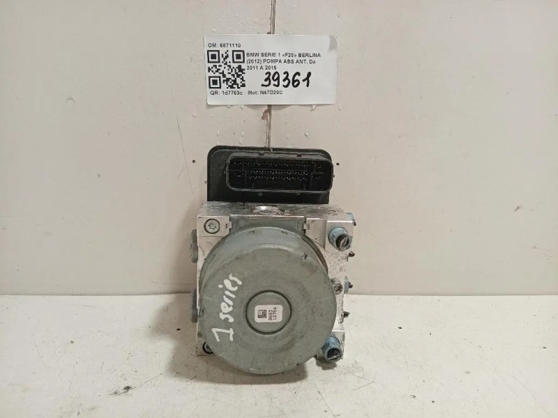 Pompa ABS ANT 6871110 Bmw Serie 1 F20 Berlina 2012