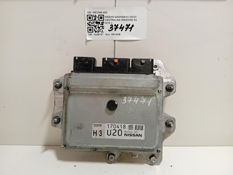 Centralina Iniezione MEC940-480 Nissan Qashqai+2 2010