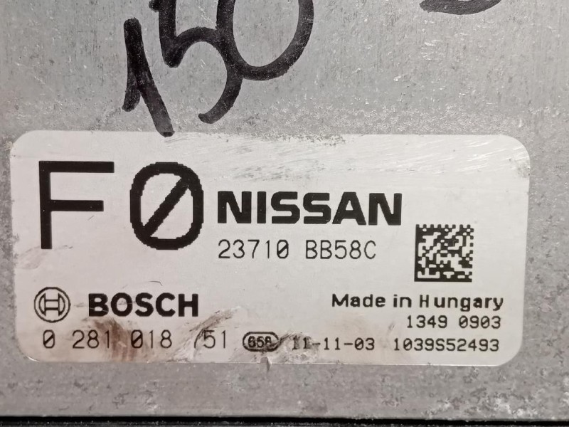 Centralina Iniezione 23710 BB58C Nissan Qashqai+2 2010