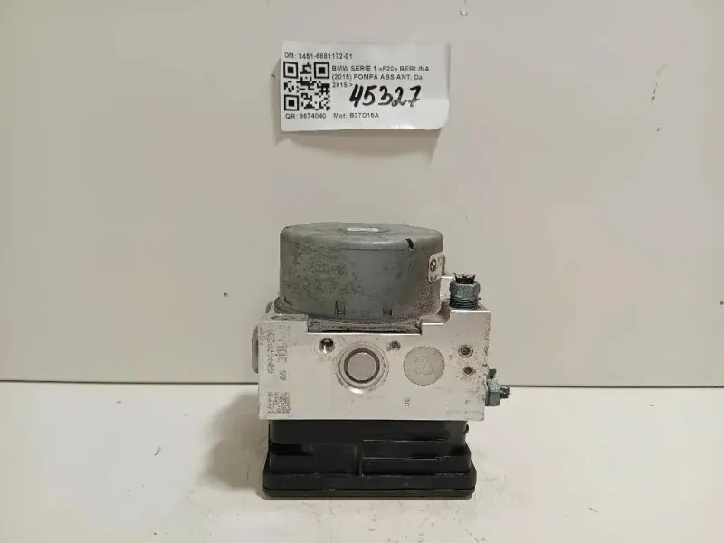 Pompa ABS ANT 3451-6881172-01 Bmw Serie 1 F20 Berlina 2015