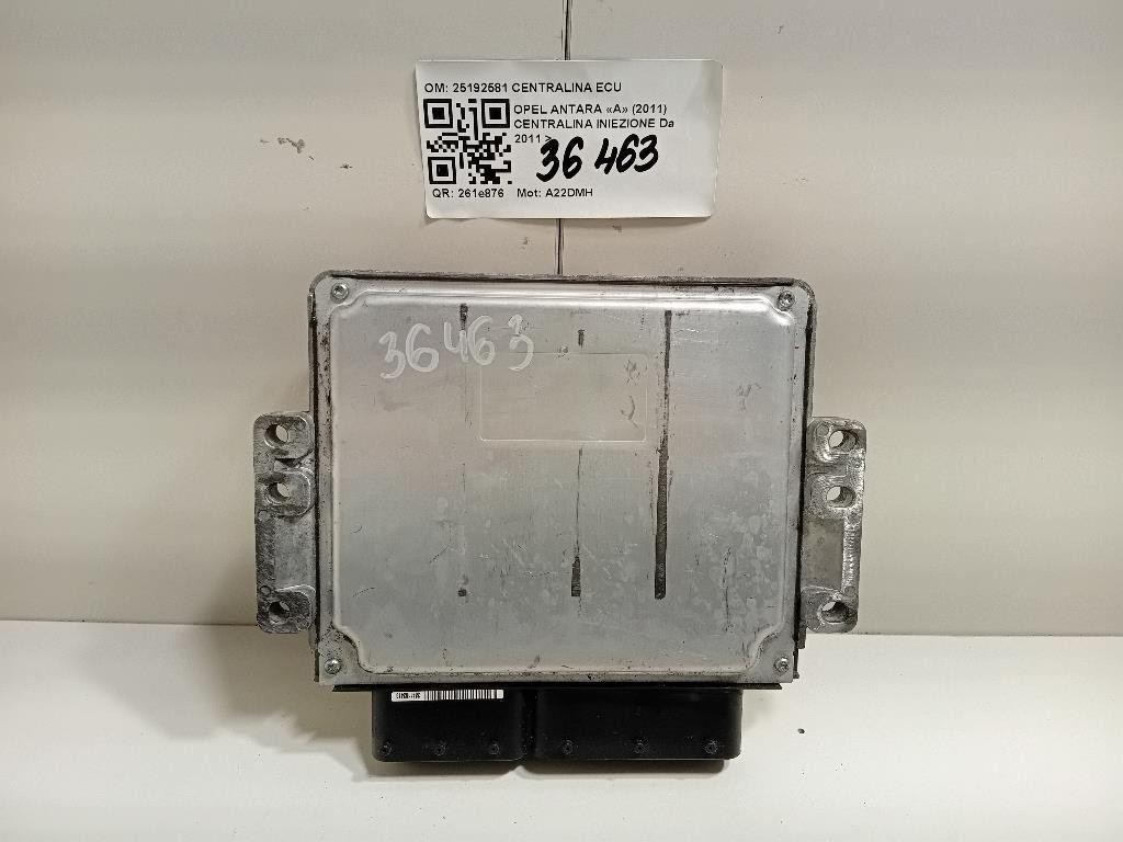 Centralina Iniezione 25192581 CENTRALINA ECU Opel Antara A 2011
