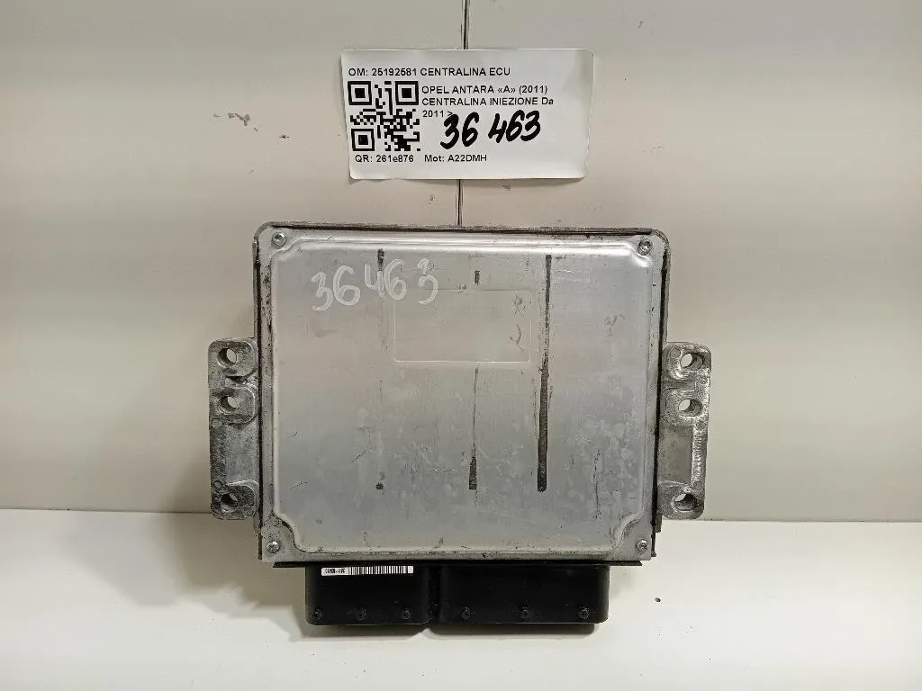 Centralina Iniezione 25192581 CENTRALINA ECU Opel Antara A 2011