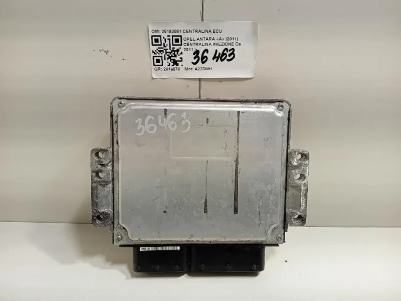 Centralina Iniezione 25192581 CENTRALINA ECU Opel Antara A 2011