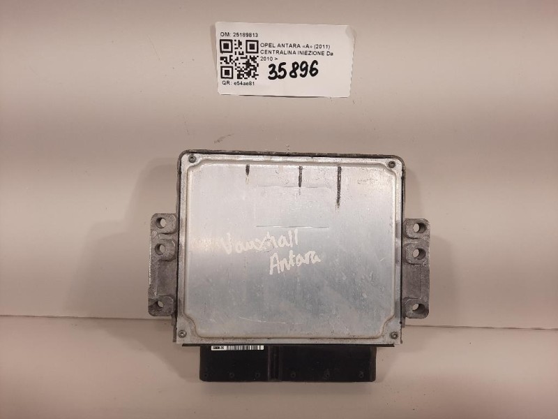Centralina Iniezione 25189813 Opel Antara A 2011