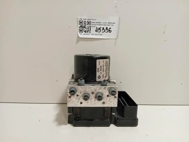 Pompa ABS ANT 3451-6857323-01 Bmw Serie 1 F20 Berlina 2015