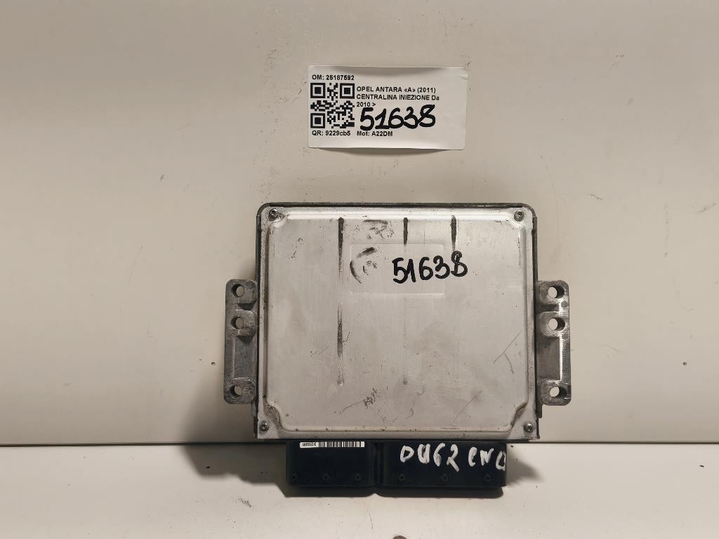 Centralina Iniezione 25187592 Opel Antara A 2011