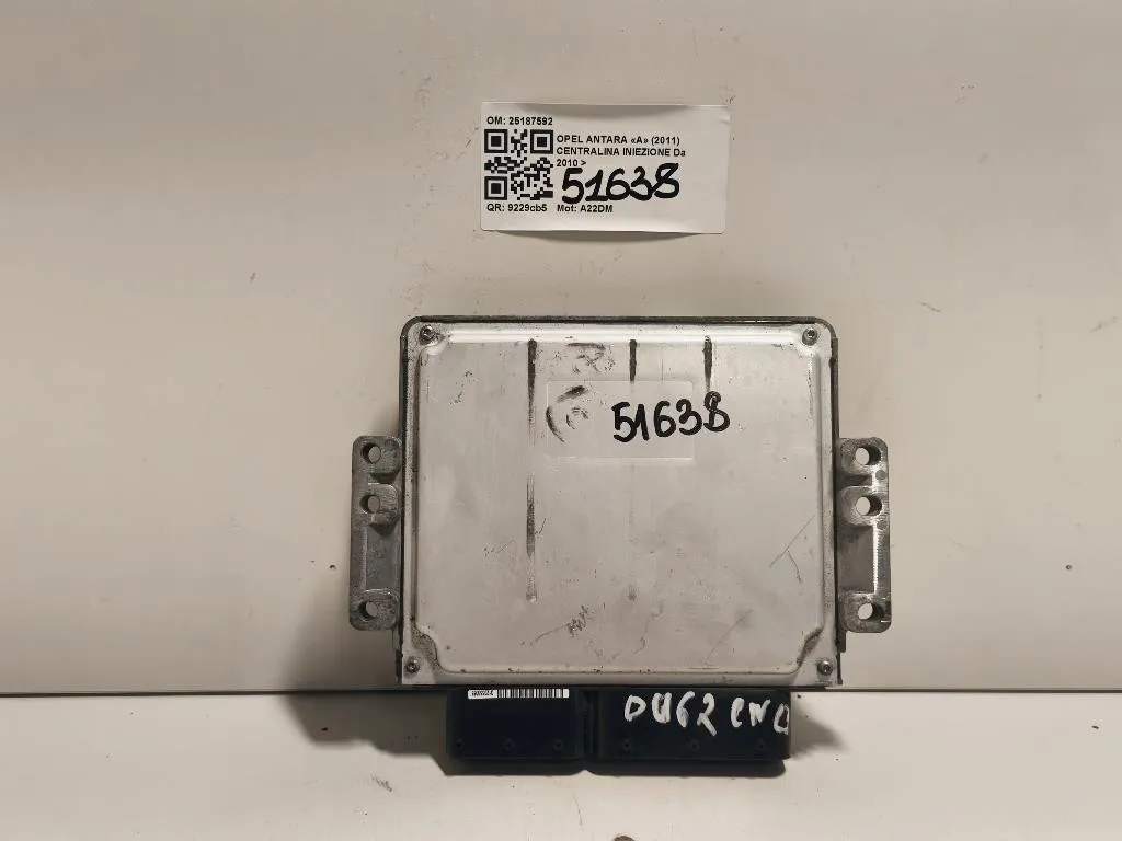 Centralina Iniezione 25187592 Opel Antara A 2011