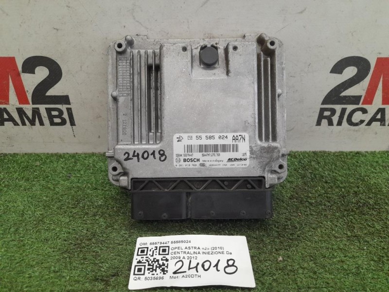 Centralina Iniezione 55579447 55585024 Opel Astra J 2010