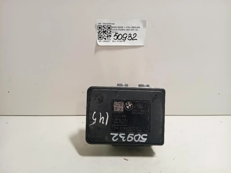 Pompa ABS ANT 10022006144 Bmw Serie 1 F20 Berlina 2015