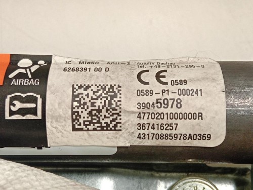 Air-bag A Tendina DX 39045978 Opel Corsa E 2014