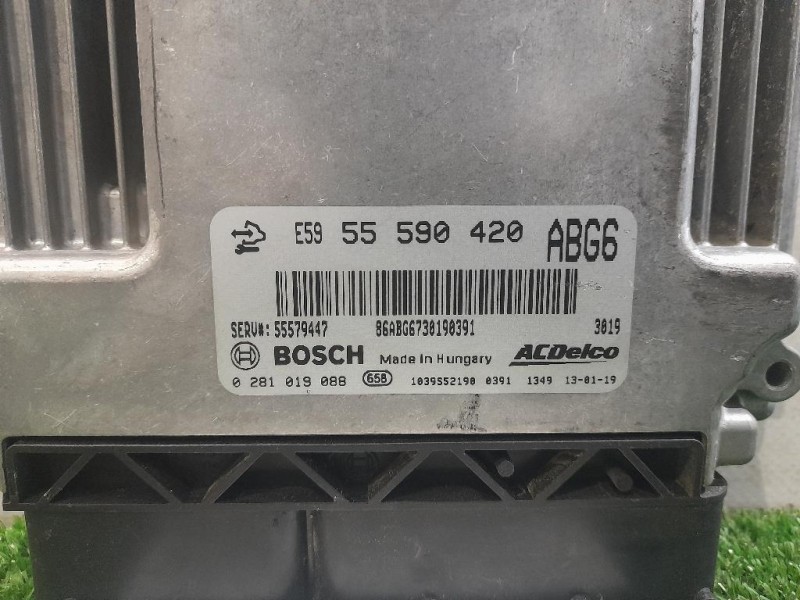 Centralina Iniezione 55590420 Opel Astra J 2010