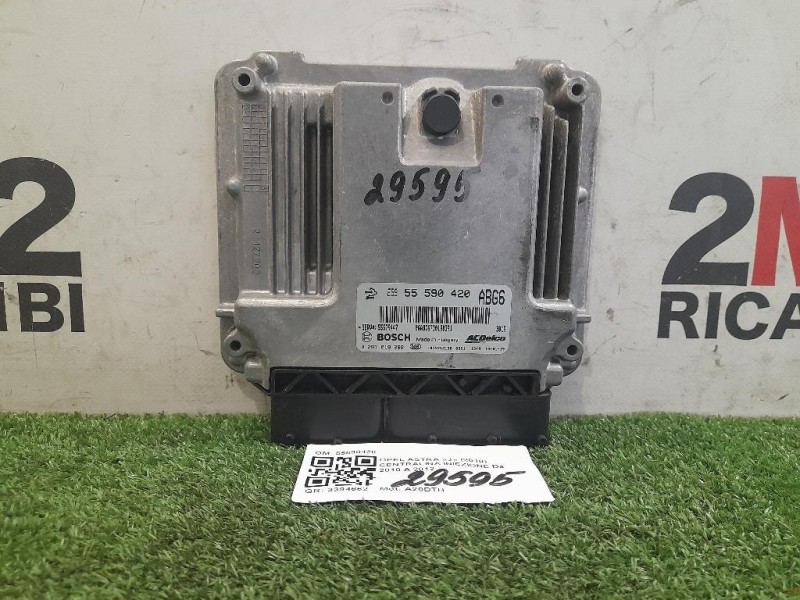 Centralina Iniezione 55590420 Opel Astra J 2010