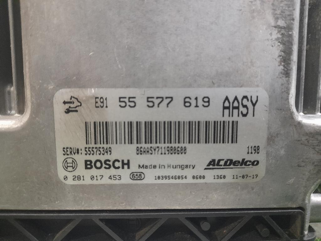 Centralina Iniezione 55577619 Opel Astra J 2010