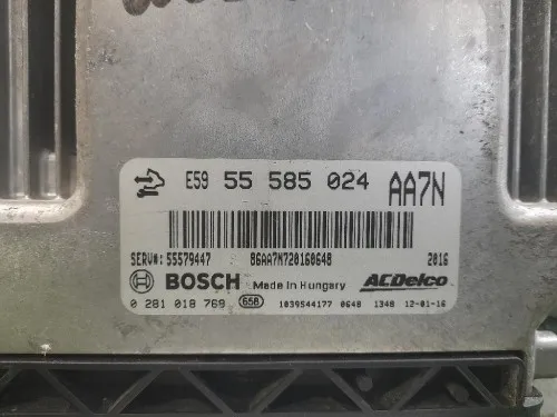 Centralina Iniezione 55585024 Opel Astra J 2010