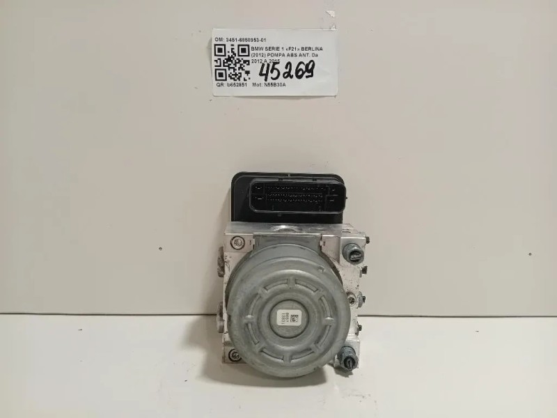 Pompa ABS ANT 3451-6858953-01 Bmw Serie 1 F21 Berlina 2012