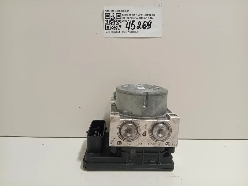 Pompa ABS ANT 3451-6858953-01 Bmw Serie 1 F21 Berlina 2012