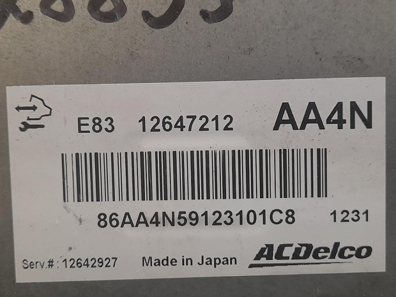 Centralina Iniezione 9155577619 Opel Astra J 2010