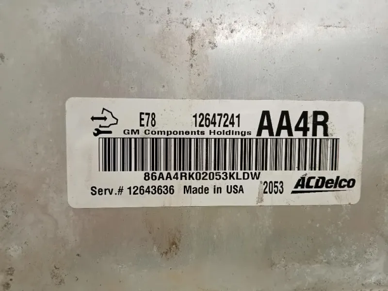 Centralina Iniezione 12643636 Opel Astra J 2010