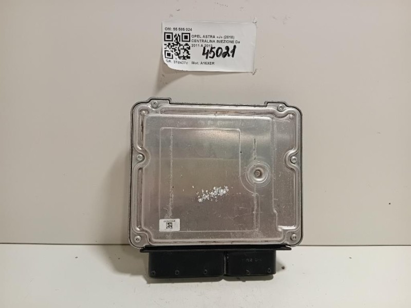Centralina Iniezione 55 585 024 Opel Astra J 2010