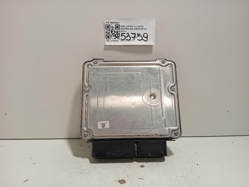 Centralina Iniezione 55579447 Opel Astra J 2012