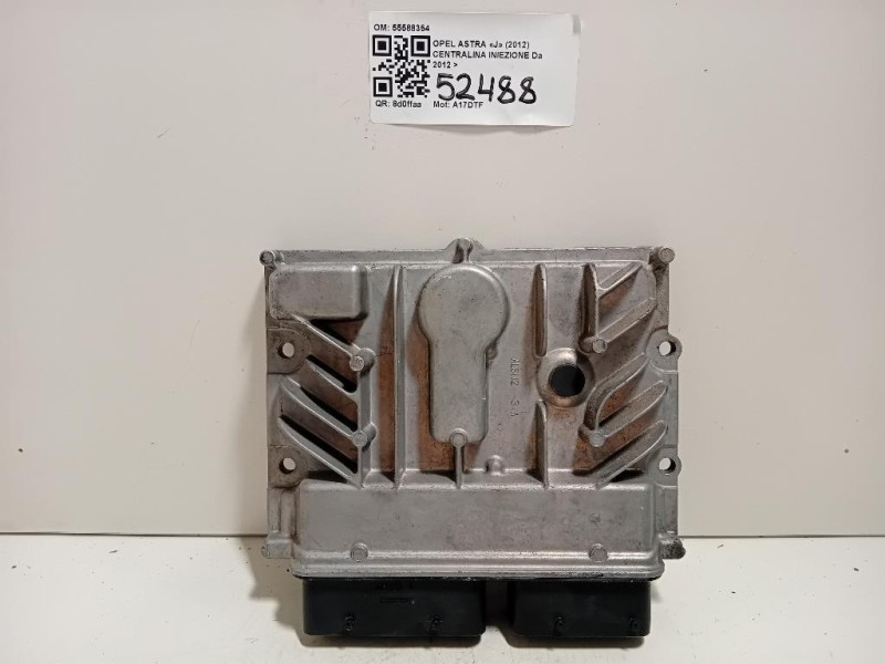 Centralina Iniezione 55588354 Opel Astra J 2012