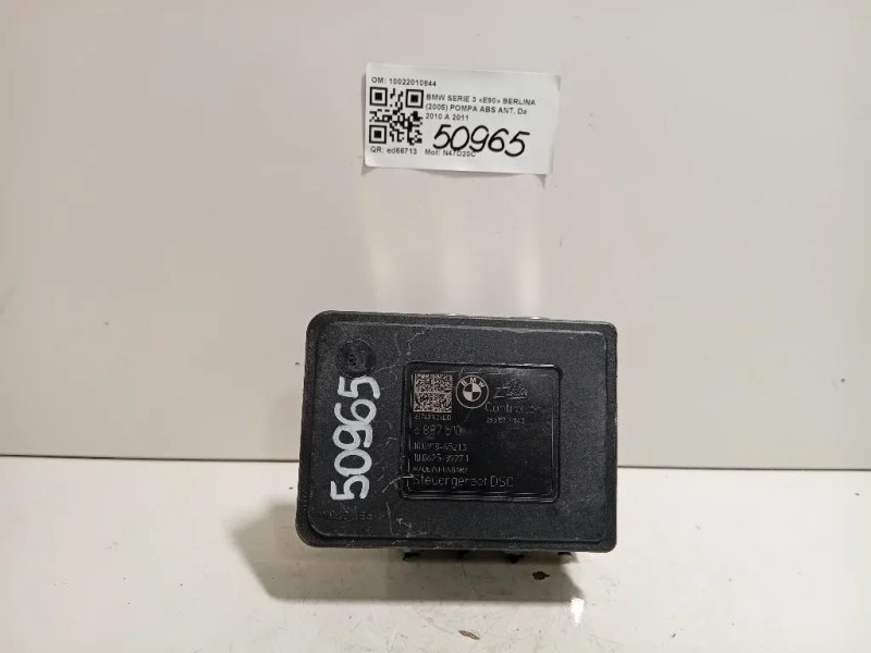 Pompa ABS ANT 10022010844 Bmw Serie 3 E90 Berlina 2005