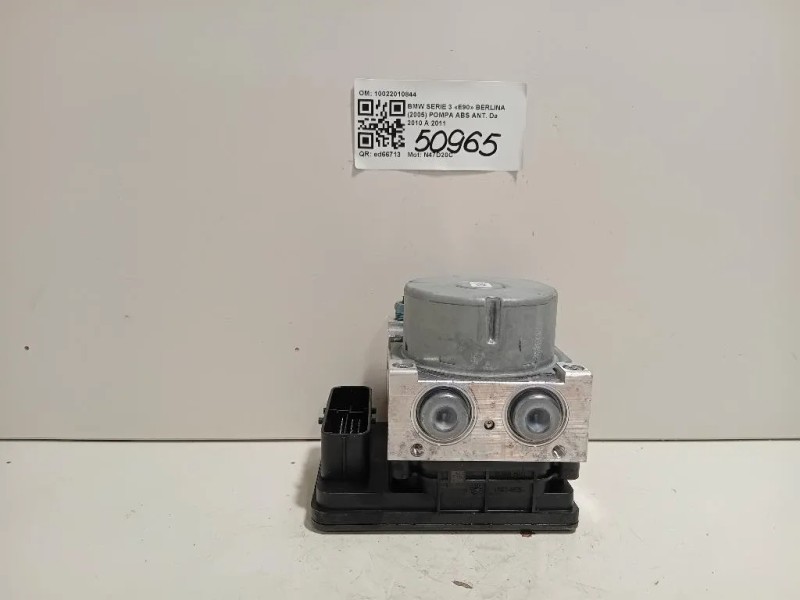 Pompa ABS ANT 10022010844 Bmw Serie 3 E90 Berlina 2005