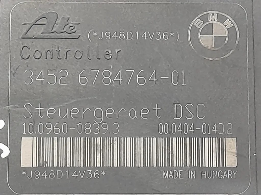 Pompa ABS ANT 3451-6784763-01 Bmw Serie 3 E90 Berlina 2005