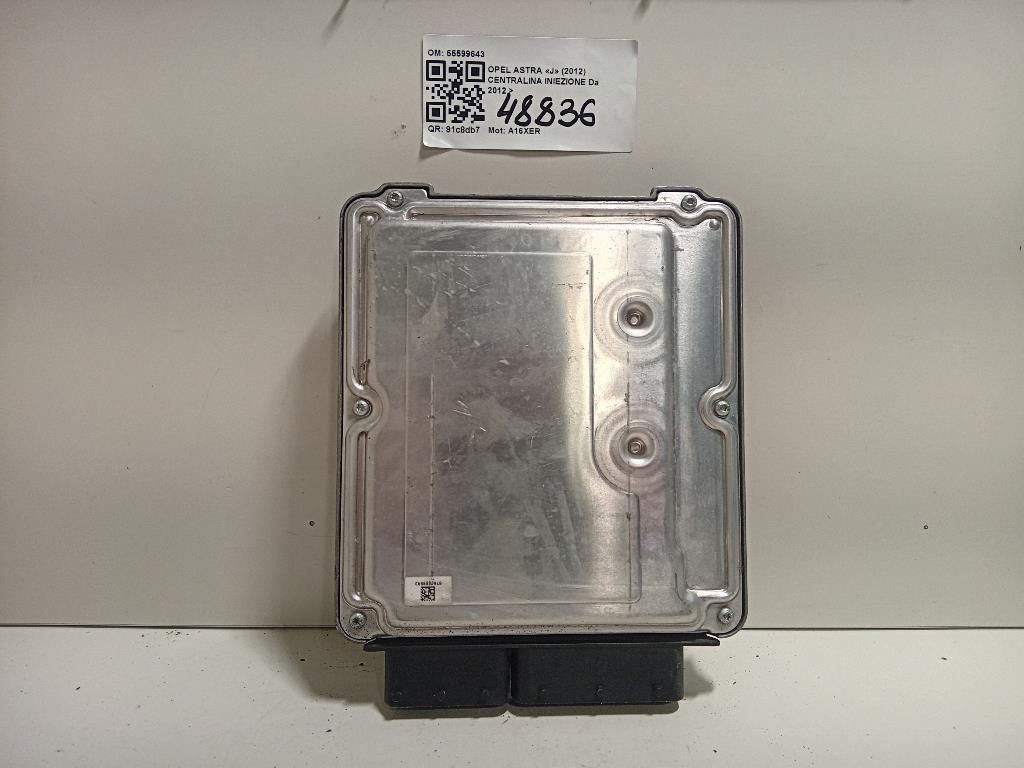 Centralina Iniezione 55599643 Opel Astra J 2012