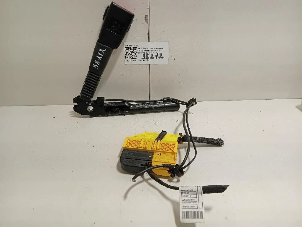 Pretensionatore Destro 259 388 02 Bmw Serie 1 F20 Berlina 2012