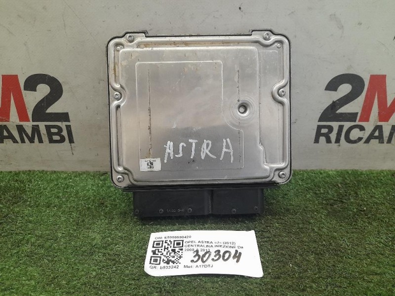 Centralina Iniezione E5955590420 Opel Astra J 2012