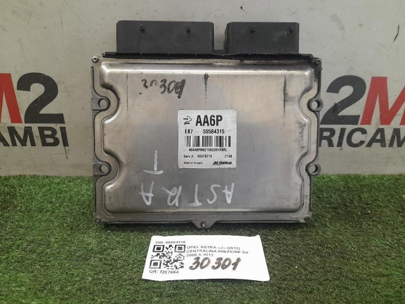 Centralina Iniezione 55584315 Opel Astra J 2012