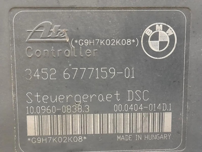 Pompa ABS ANT 3452 6777159-01 Bmw Serie 3 E90 Berlina 2005
