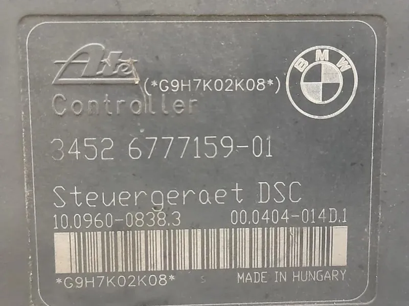 Pompa ABS ANT 3452 6777159-01 Bmw Serie 3 E90 Berlina 2005