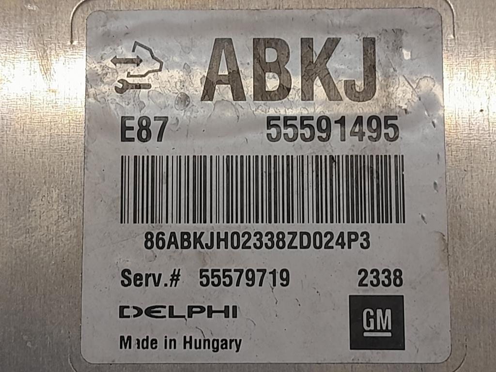 Centralina Iniezione E8755591495 Opel Astra J 2012