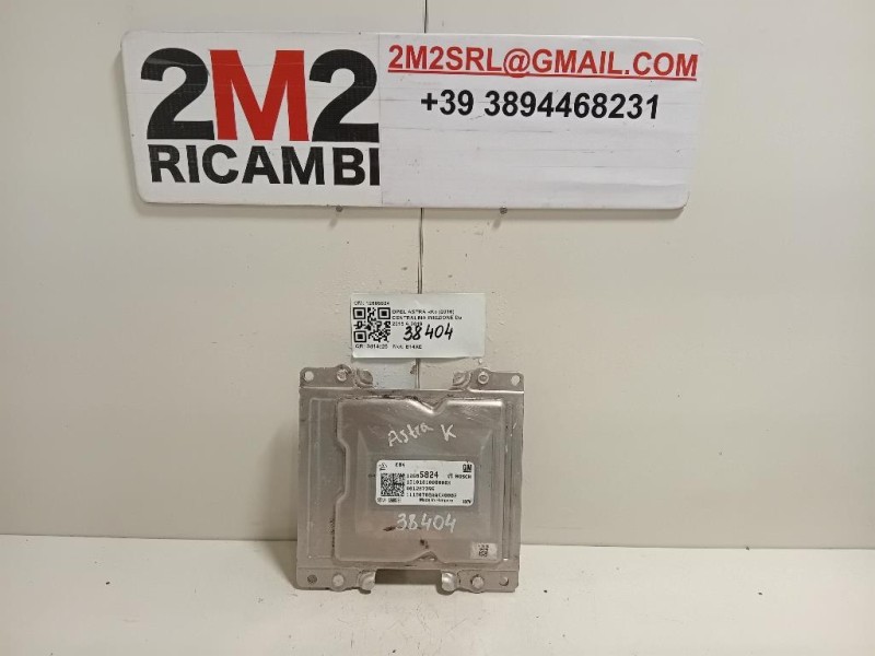 Centralina Iniezione 12685824 Opel Astra K 2016