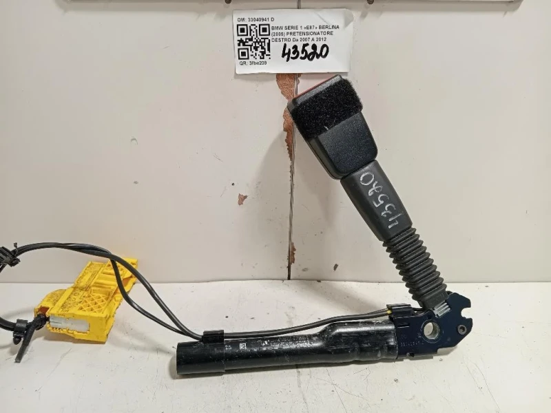 Pretensionatore Destro 33040941 D Bmw Serie 1 F20 Berlina 2012
