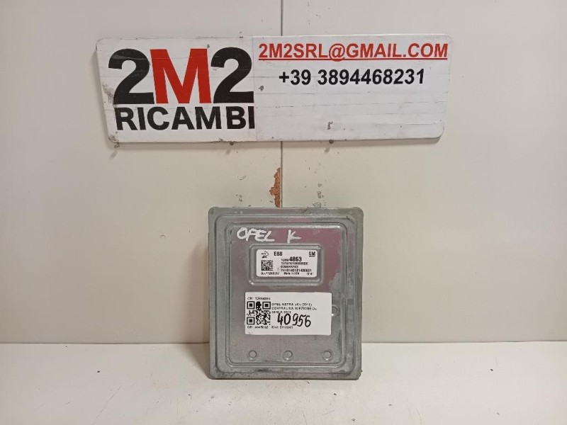Centralina Iniezione 12694863 Opel Astra K 2016